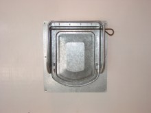 Kennel Door closed
