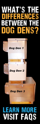 What is the difference between our dog dens and doghouses?